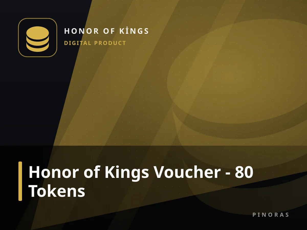 Honor of Kings Voucher - 80 Tokens — Pinoras
