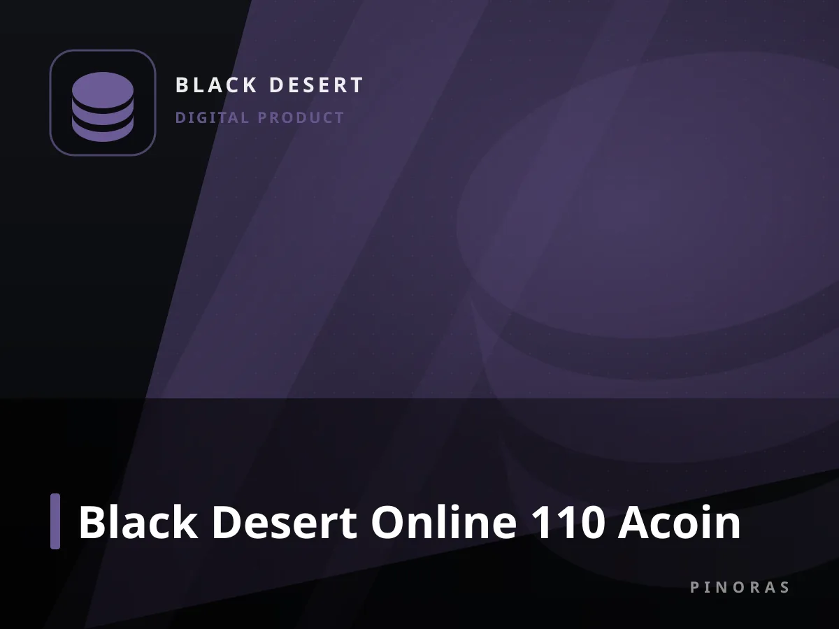 Black Desert Online 110 Acoin — Pinoras