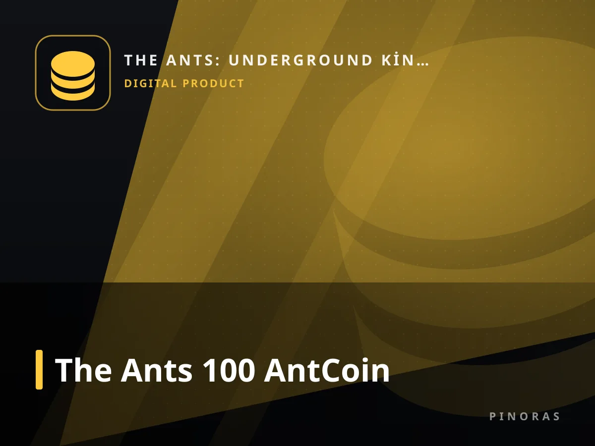 The Ants 100 AntCoin — Pinoras