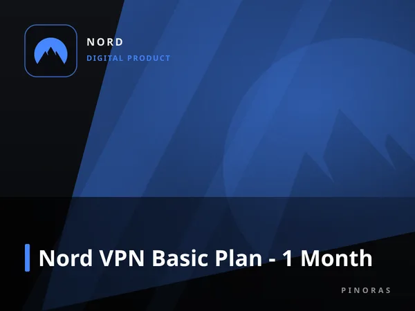 Nord VPN Basic Plan - 1 Month