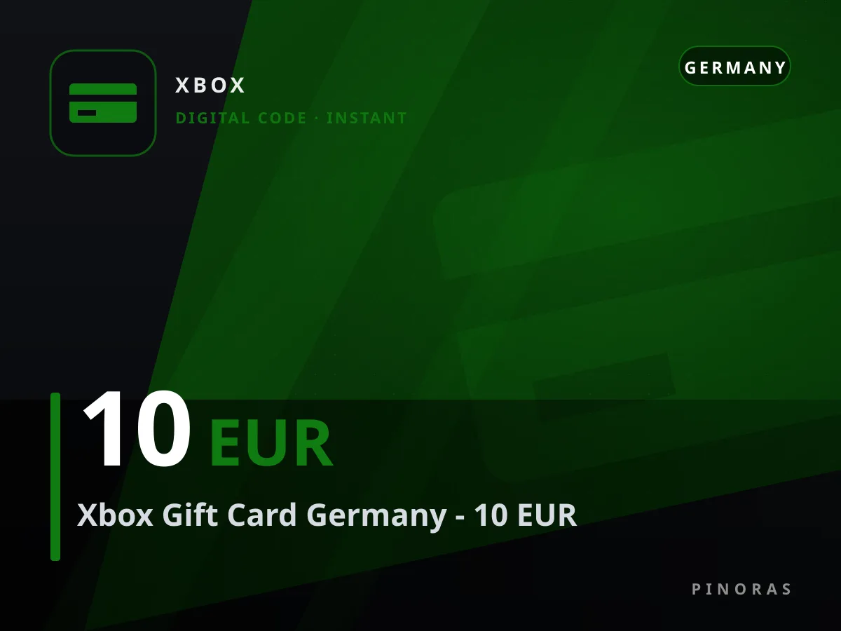 Xbox Gift Card Germany - 10 EUR — Pinoras