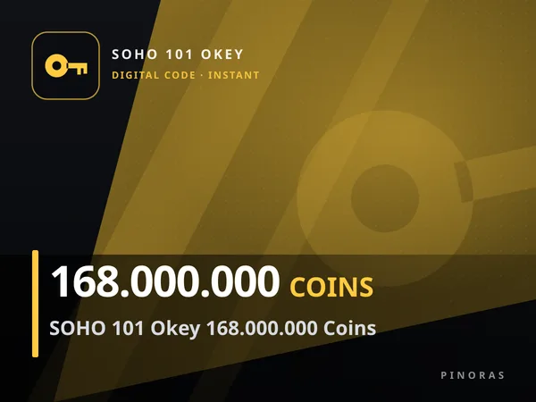 SOHO 101 Okey 168.000.000 Coins