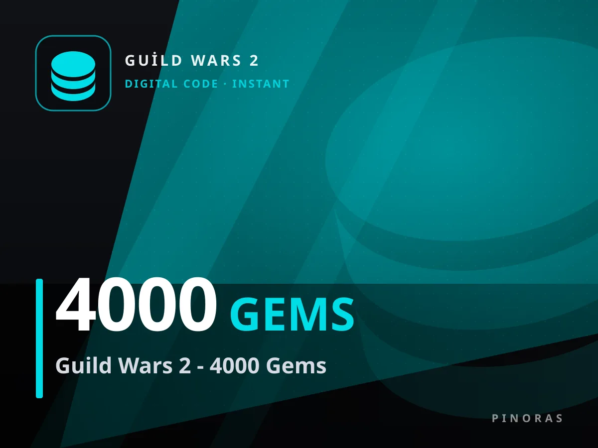 Guild Wars 2 - 4000 Gems — Pinoras