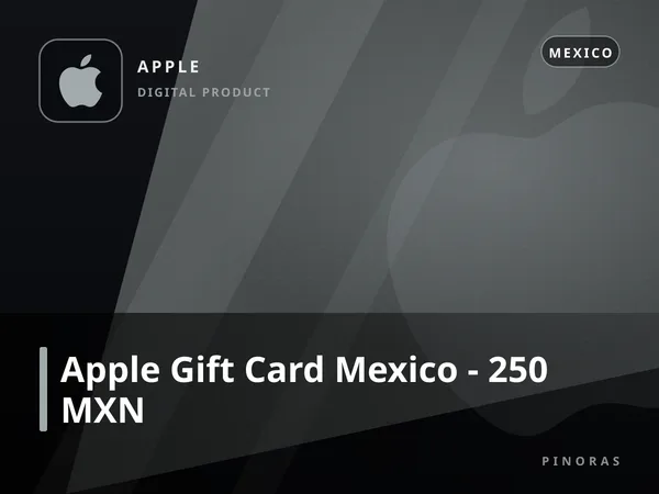 Apple Gift Card Mexico - 250 MXN