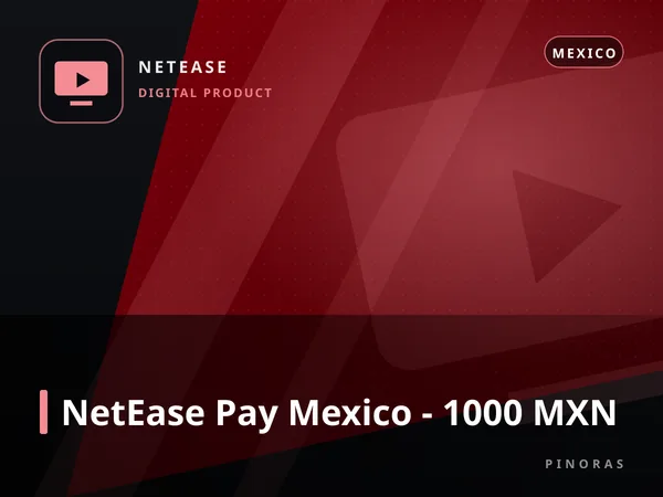 NetEase Pay Mexico - 1000 MXN