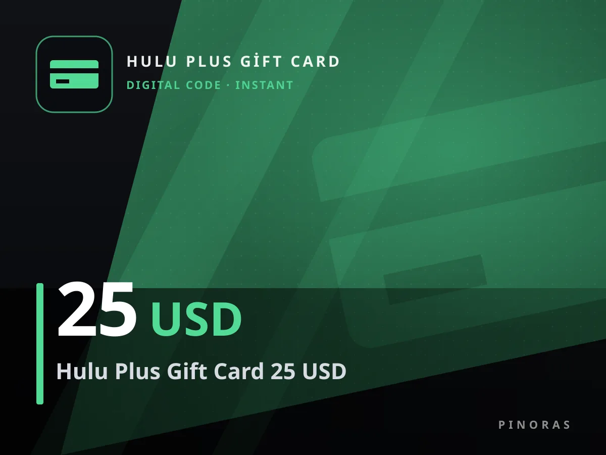Hulu Plus Gift Card 25 USD — Pinoras