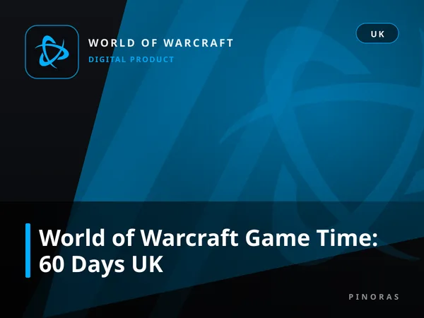 World of Warcraft Game Time: 60 Days UK