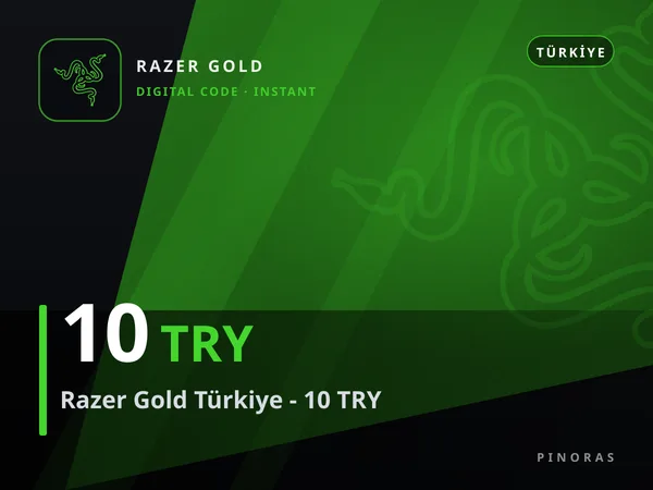 Razer Gold Türkiye - 10 TRY