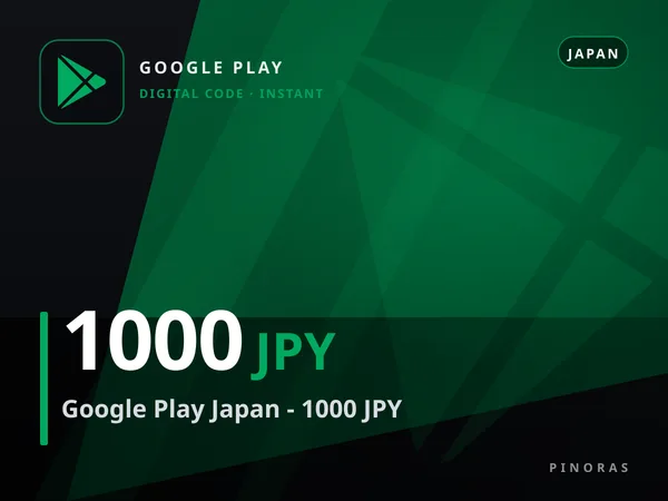 Google Play Japan - 1000 JPY