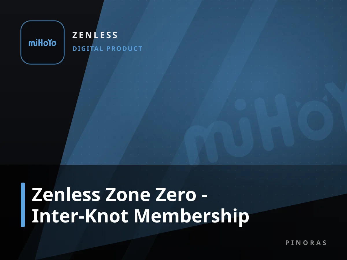 Zenless Zone Zero - Inter-Knot Membership — Pinoras