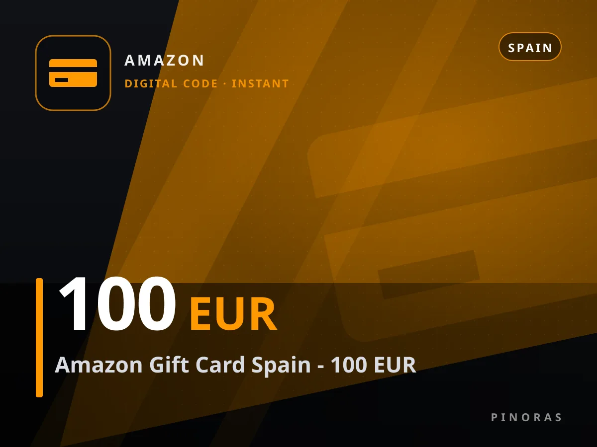 Amazon Gift Card Spain - 100 EUR — Pinoras