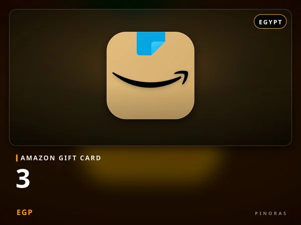 Amazon Gift Card Egypt - 3 EGP
