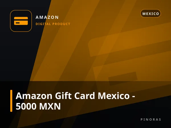 Amazon Gift Card Mexico - 5000 MXN