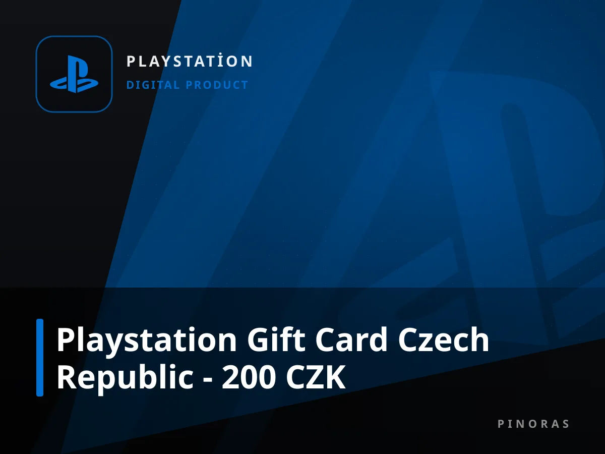 Playstation Gift Card Czech Republic - 200 CZK — Pinoras