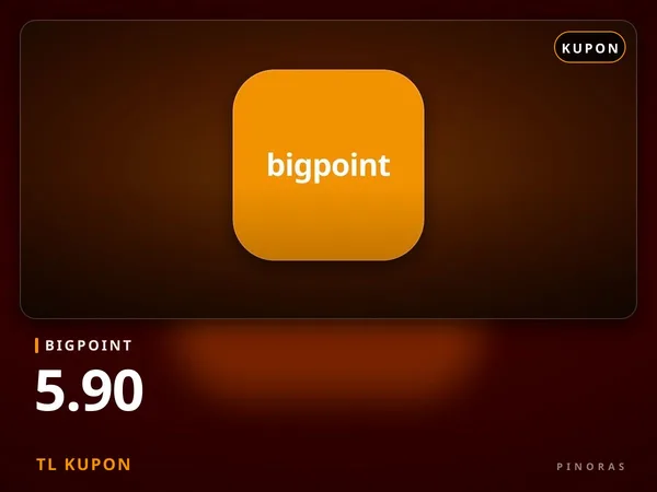 Bigpoint 5.90 TL Kupon