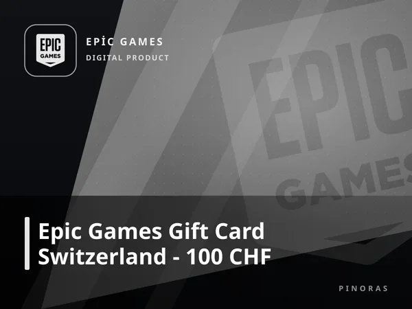 Epic Games Gift Card Switzerland - 100 CHF