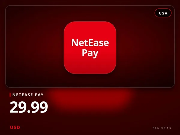 NetEase Pay USA - 29.99 USD