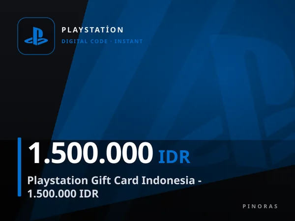 Playstation Gift Card Indonesia - 1.500.000 IDR