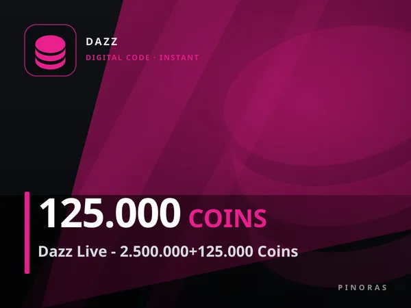 Dazz Live - 2.500.000+125.000 Coins