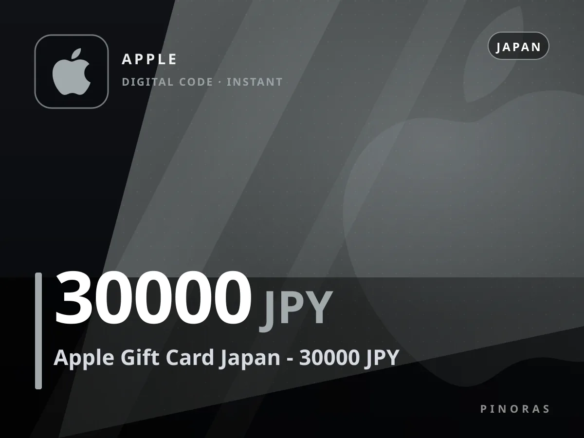 Apple Gift Card Japan - 30000 JPY — Pinoras