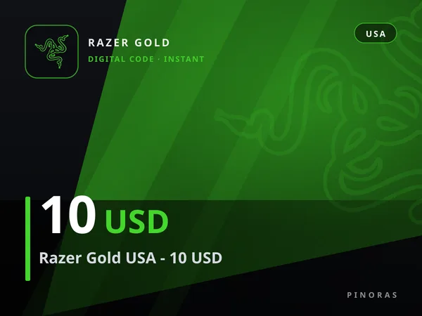 Razer Gold USA - 10 USD