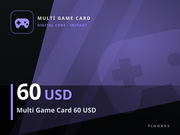 Multi Game Card 60 USD