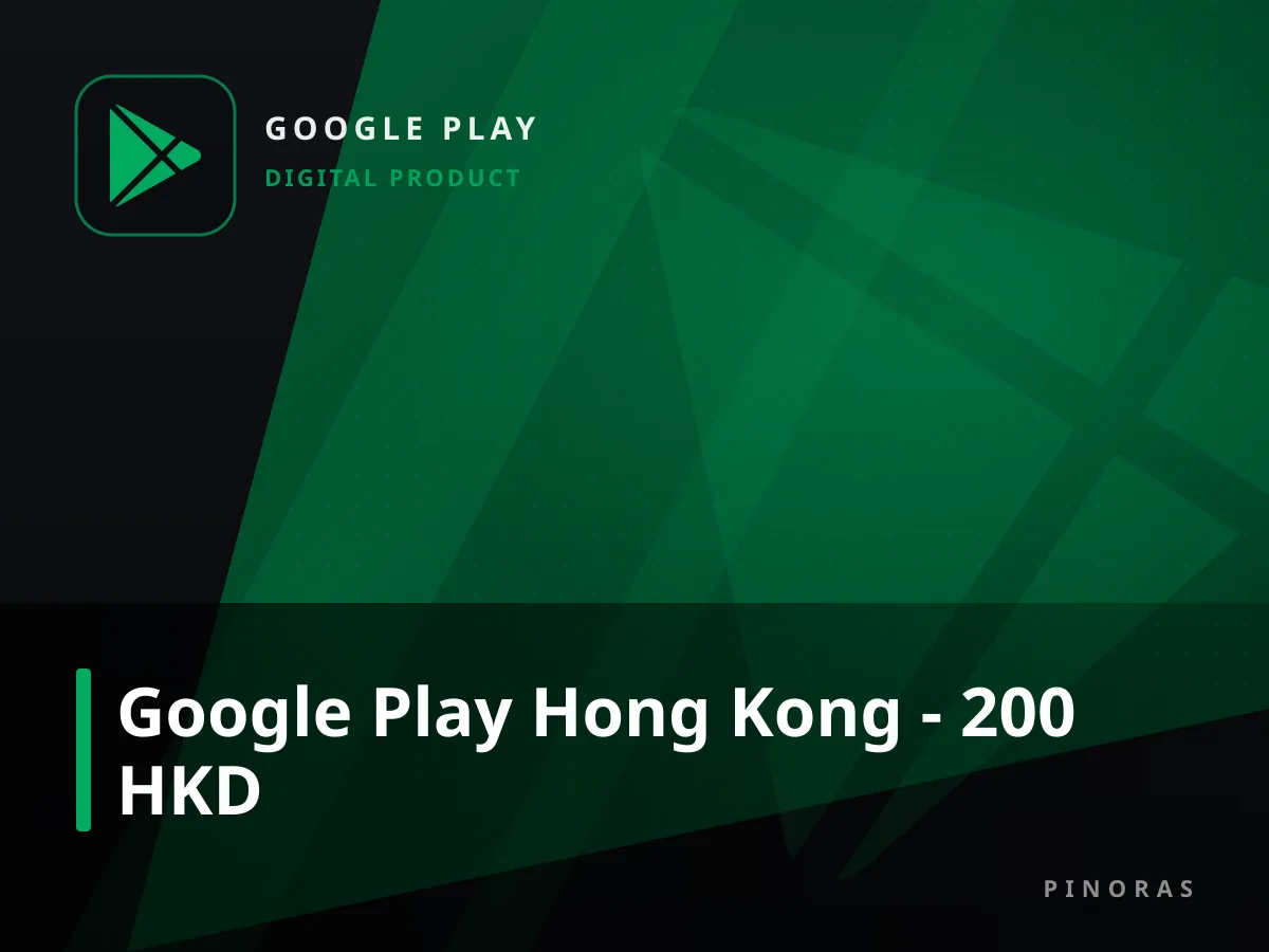 Google Play Hong Kong - 200 HKD — Pinoras