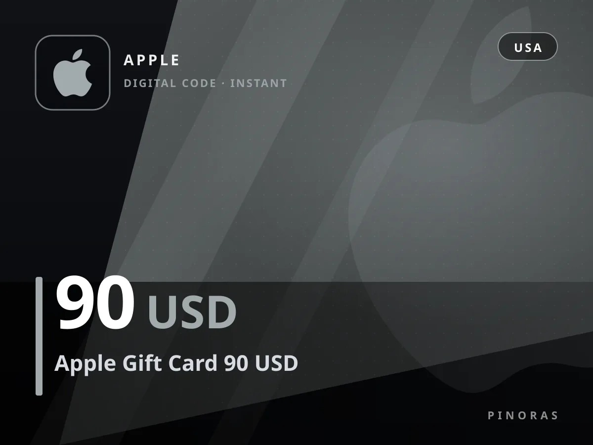 Apple Gift Card 90 USD — Pinoras