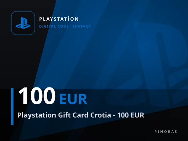 Playstation Gift Card Crotia - 100 EUR