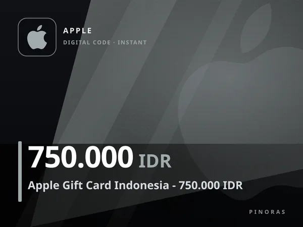 Apple Gift Card Indonesia - 750.000 IDR