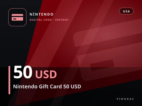 Nintendo Gift Card 50 USD