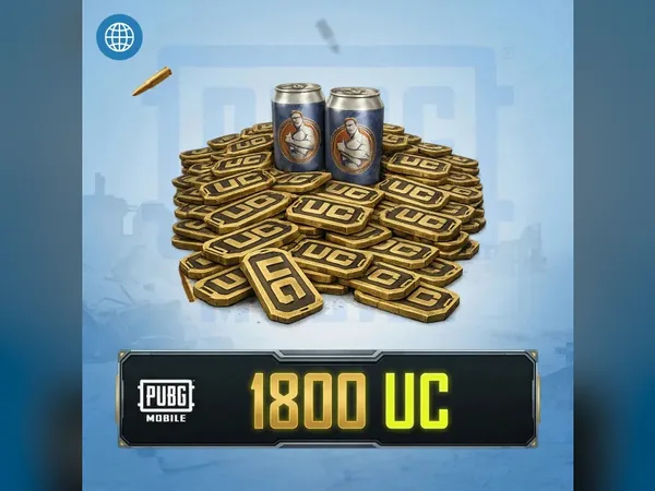 PUBG Mobile Global - 1800 UC