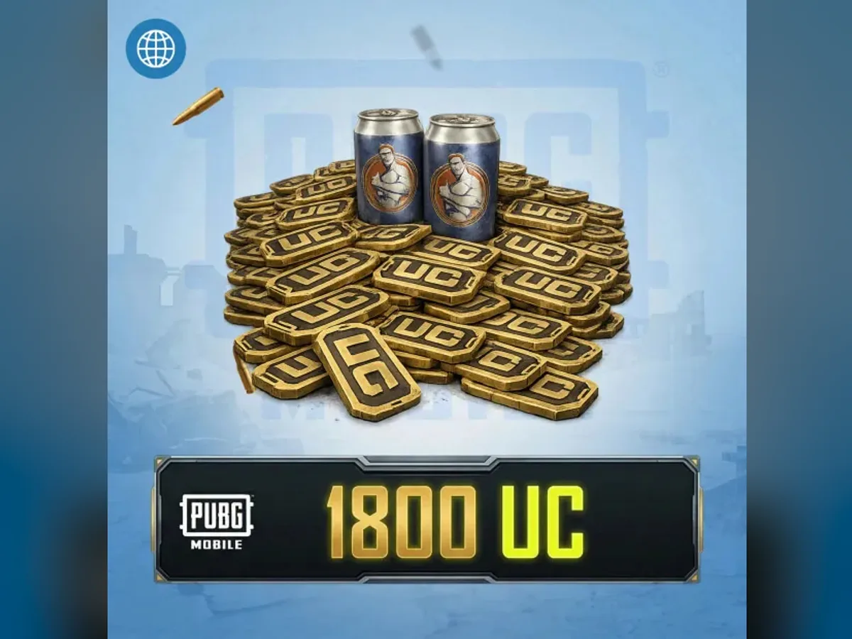 PUBG Mobile Global - 1800 UC