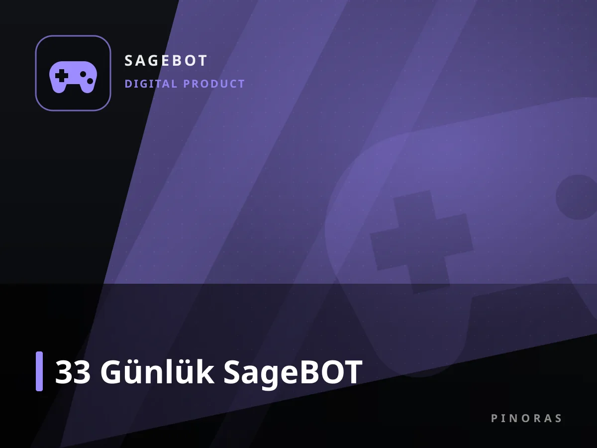 33 Günlük SageBOT — Pinoras