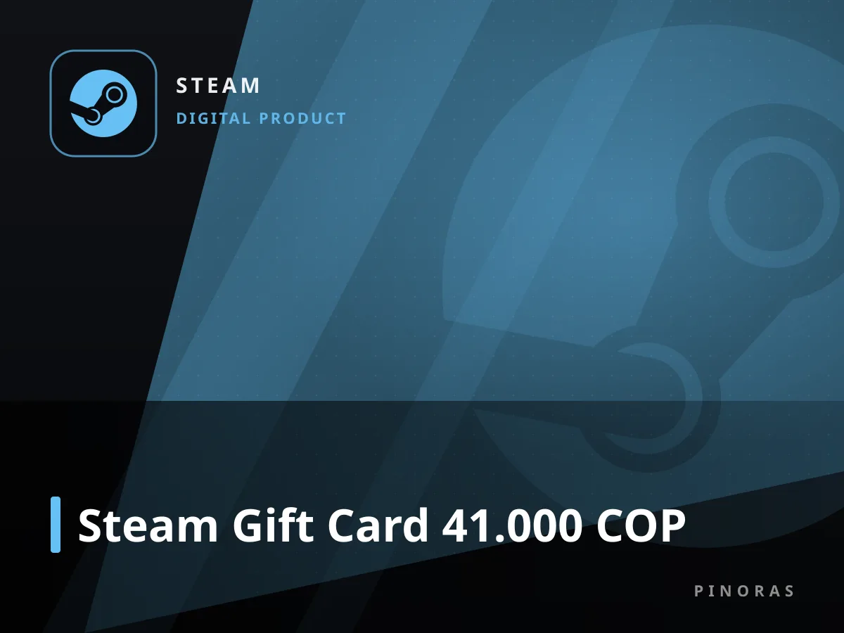 Steam Gift Card 41.000 COP — Pinoras