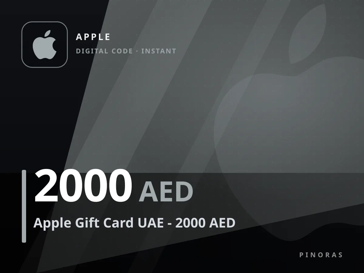 Apple Gift Card UAE - 2000 AED — Pinoras