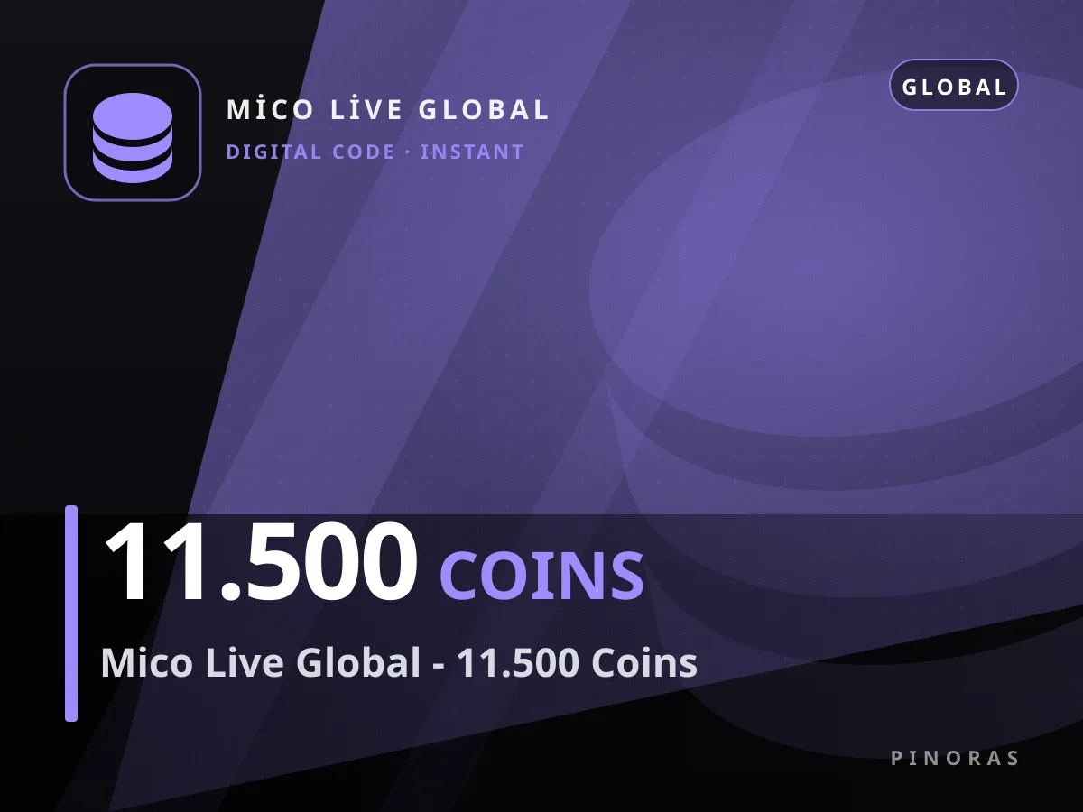 Mico Live Global - 11.500 Coins — Pinoras