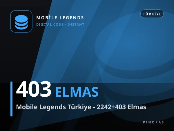 Mobile Legends Türkiye - 2242+403 Elmas