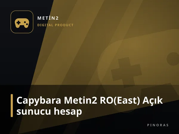 Capybara Metin2 RO(East) Açık sunucu hesap