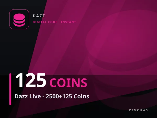 Dazz Live - 2500+125 Coins