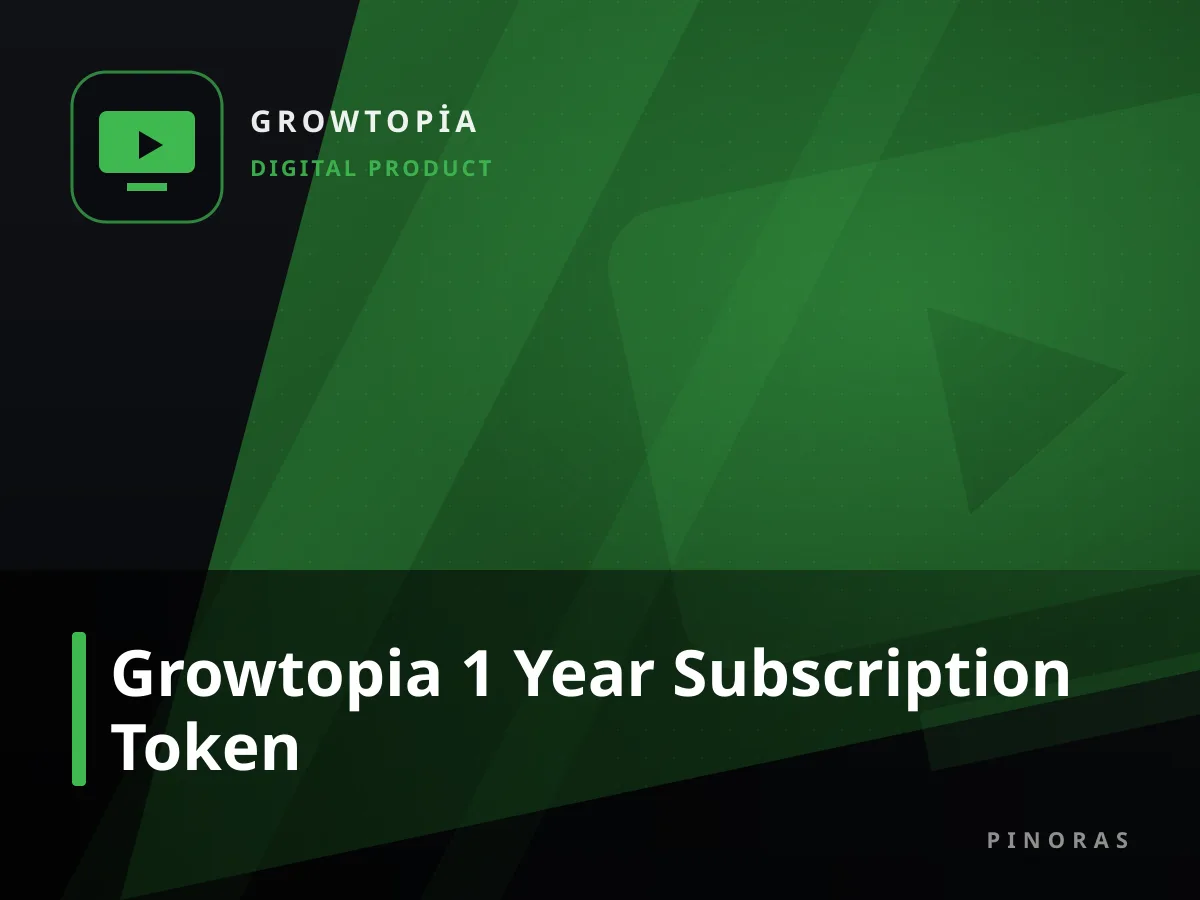 Growtopia 1 Year Subscription Token — Pinoras