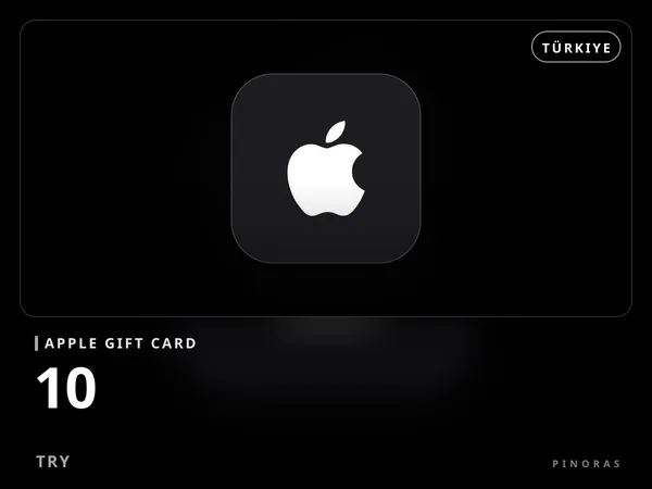 Apple Gift Card 10 TRY
