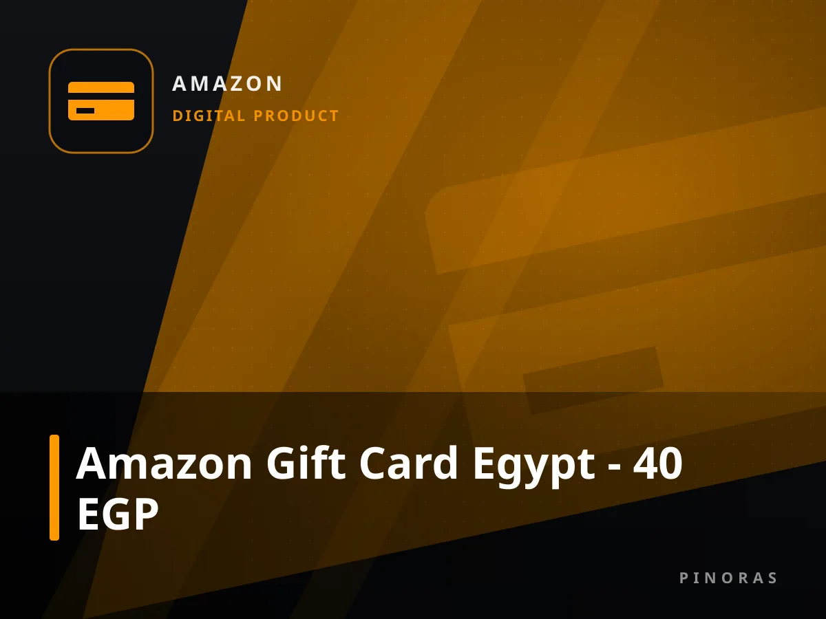 Amazon Gift Card Egypt - 40 EGP — Pinoras
