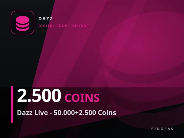 Dazz Live - 50.000+2.500 Coins