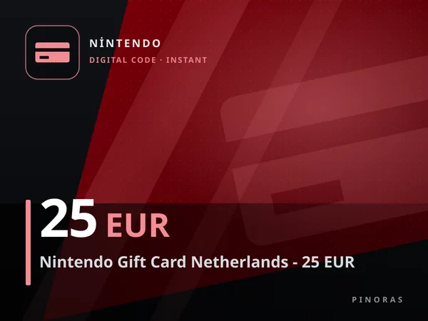 Nintendo Gift Card Netherlands - 25 EUR