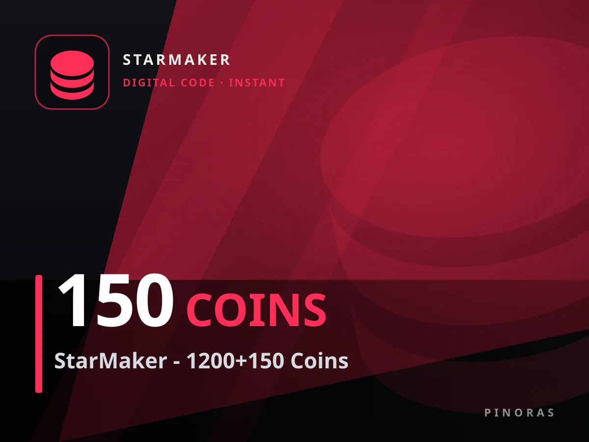 StarMaker - 1200+150 Coins — Pinoras