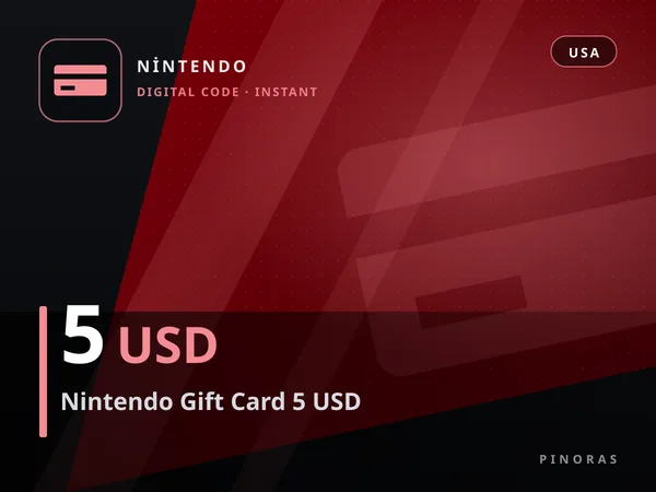 Nintendo Gift Card 5 USD