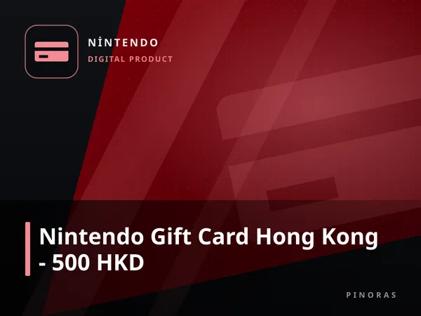 Nintendo Gift Card Hong Kong - 500 HKD