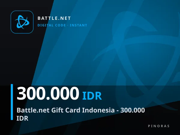Battle.net Gift Card Indonesia - 300.000 IDR