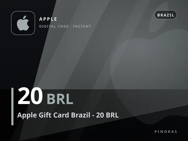Apple Gift Card Brazil - 20 BRL
